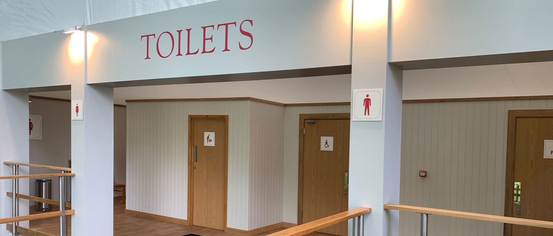Extensive range of temporary and permanent washroom solutions